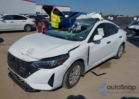 2025 Nissan Sentra S from USA, damaged, VIN 3N1AB8BV3SY353107